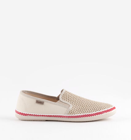 ANDRÉ MESH AND CANVAS ELASTICATED