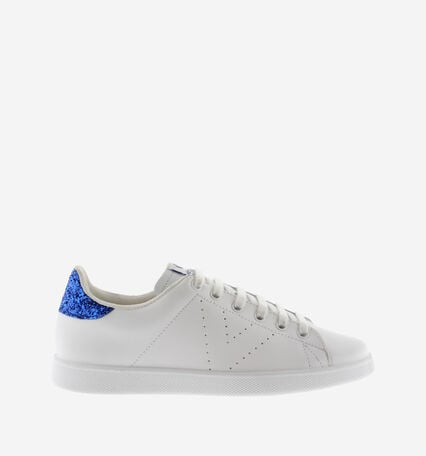 TENIS PIEL COBALTO
