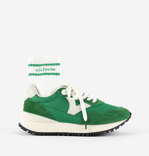 CHAUSSETTE COTON & LUREX