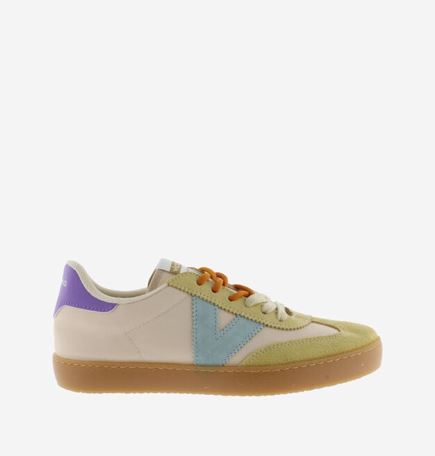 BERL&Iacute;N CICLISTA MULTICOLOURED NYLON & SUEDE