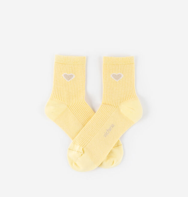 COTTON SOCK HEART