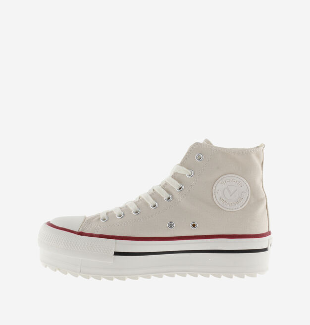 TRIBU DOBLE CANVAS MID BOOT
