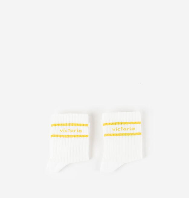 BAUMWOLLE-SOCKE & LUREX