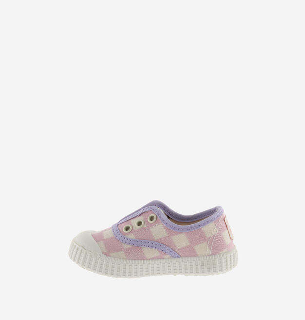 1915 INGLESA CHECKERED CANVAS PLIMSOLL