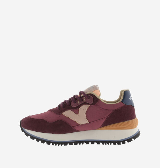 VIENTO NYLON & MULTICOLOUR SPLIT LEATHER