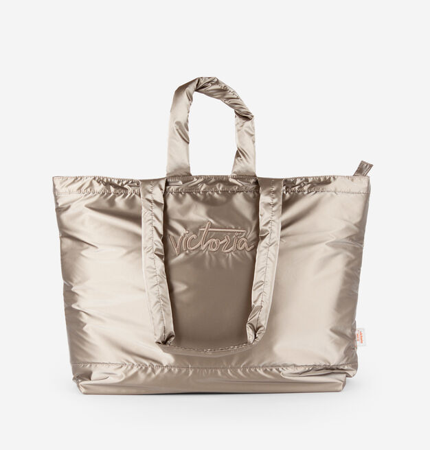 SHOPPER NYLON METALIZADO