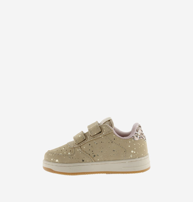 TIEMPO KLETTVERSCHL&Uuml;SSE VELOURSLEDER & GLITZER