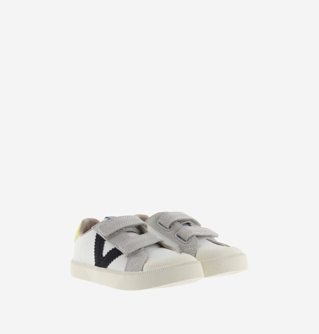 OLIVER STRAPS BAREFOOT LEATHER EFFECT & CONTRAST