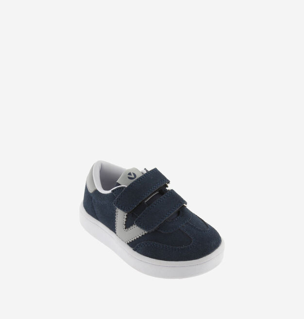 MILLAS SPLIT LEATHER TRAINER WITH STRAPS