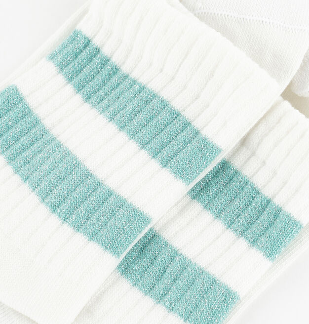 COTTON LUREX SOCK