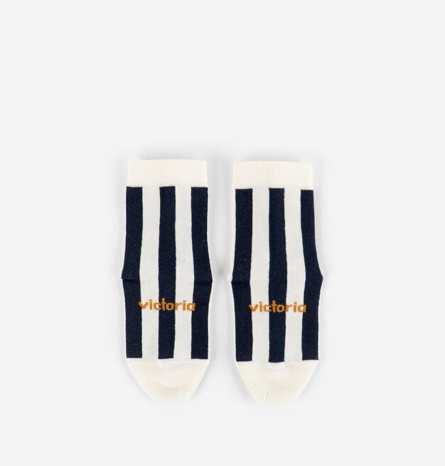 SOCKE BAREFOOT STREIFEN