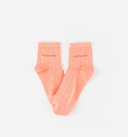 CALZINO COTONE FLUO