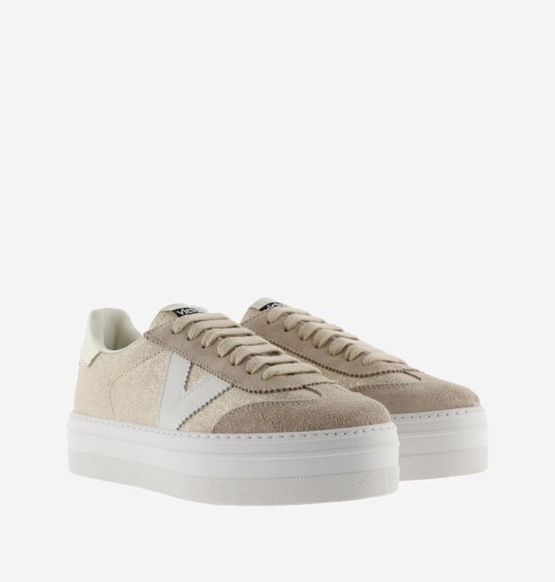 BARCELONA CICLISTA METALLIC CANVAS & SUEDE