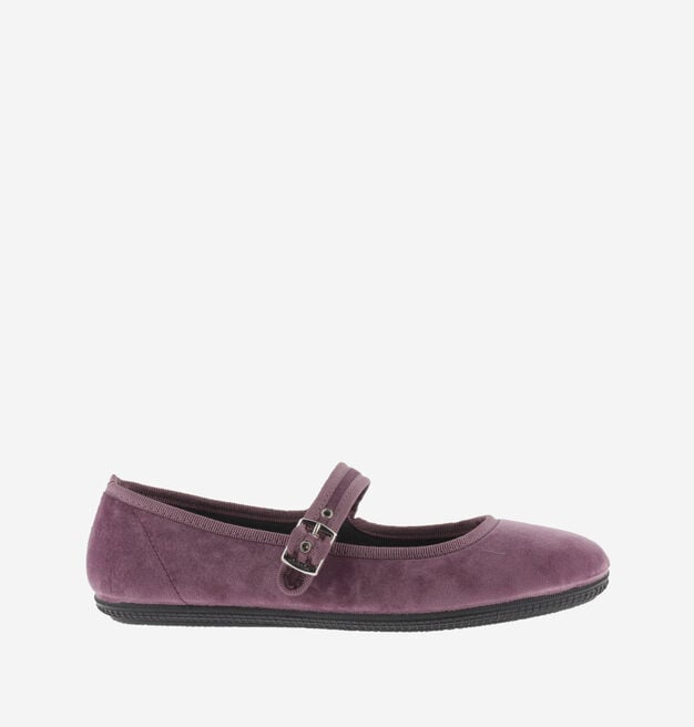 ODA BALLERINE VELOURS & BOUCLE