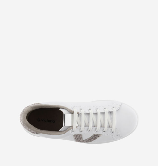TENIS LEATHER & GLITTER