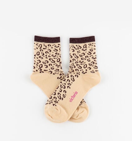 COTTON SOCK LEOPARD