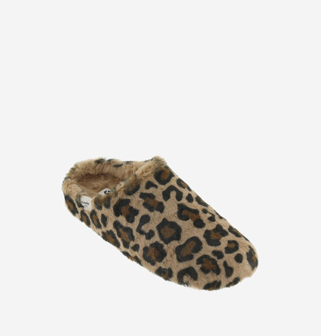 NORTE LEOPARD SLIPPERS