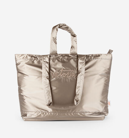 SHOPPER NYLON METALLISED