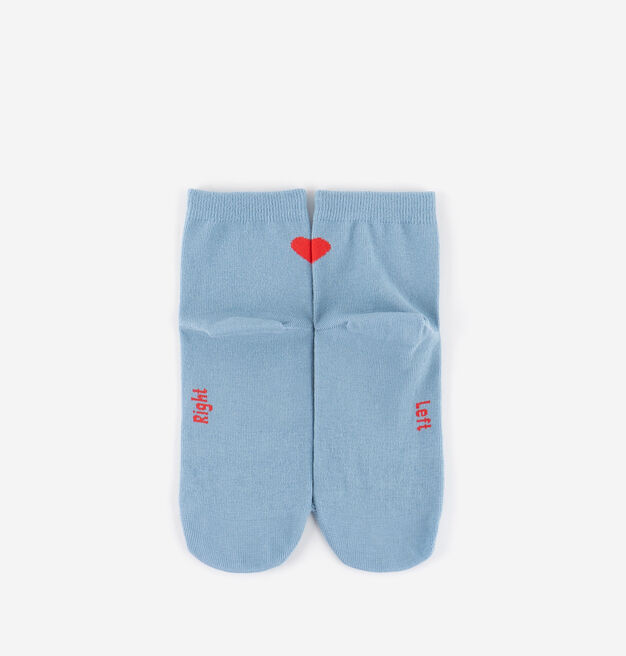 BAREFOOT COTTON SOCK HEART