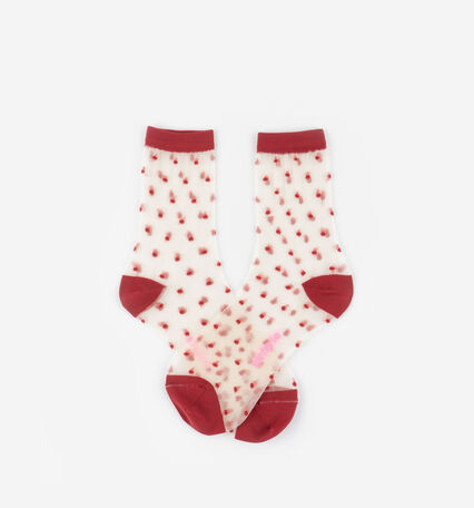 TRANSPARENT SOCK DOTS