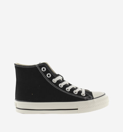 TRIBU SHINY CANVAS MID BOOT