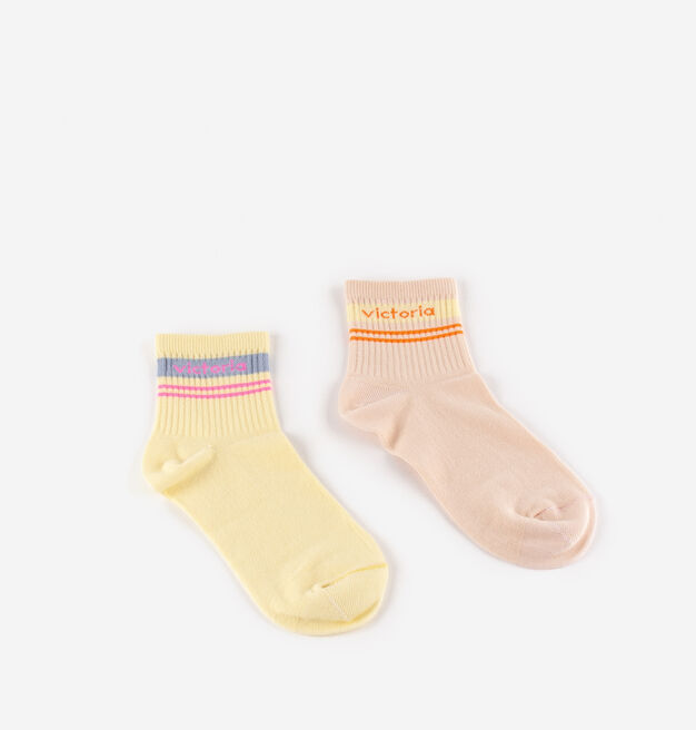 PASTEL & NEON COTTON SOCKS