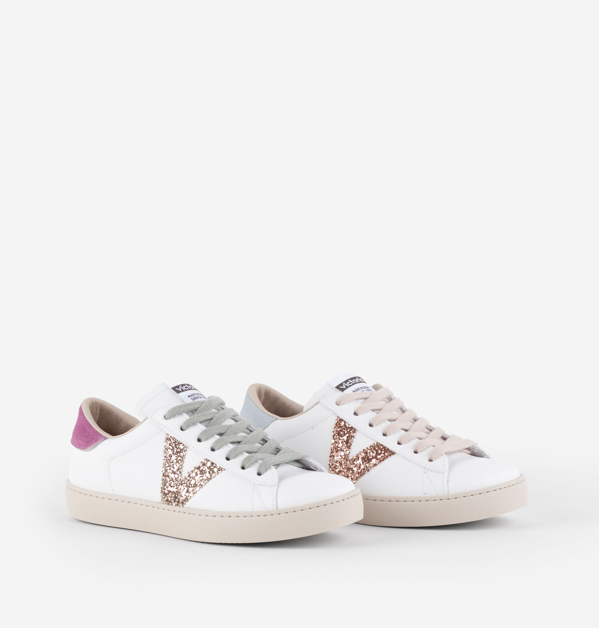 Victoria transpose bianche scarpe