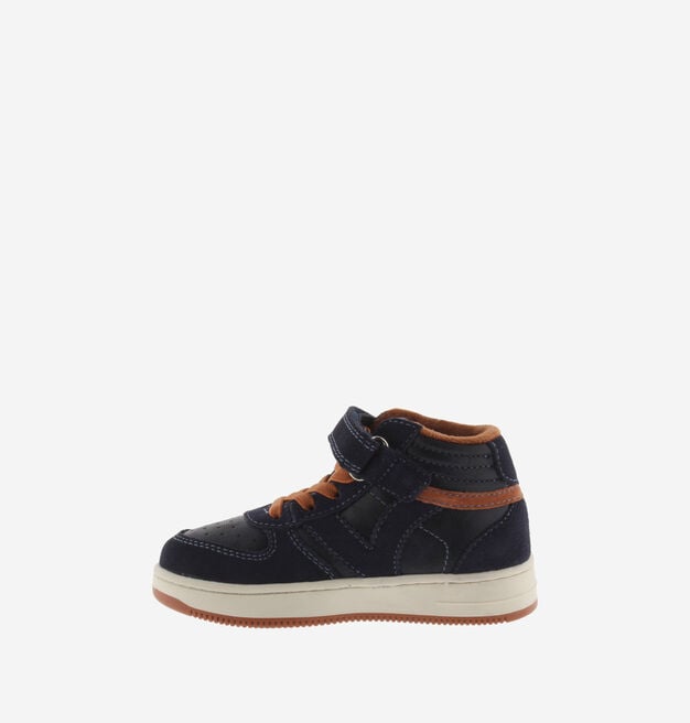 TIEMPO KLETTVERSCHLUSS STIEFELETTE LEDEREFFEKT/VELOURSLEDER & ELASTISCH
