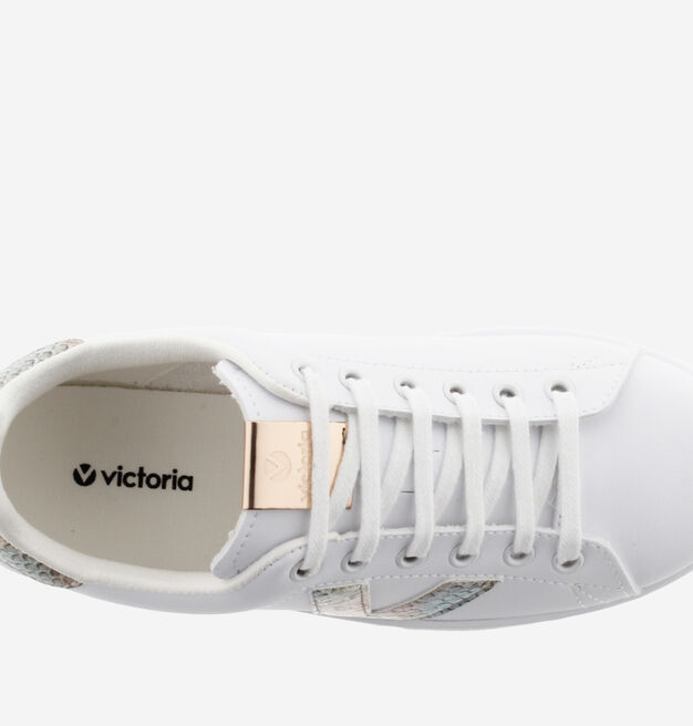 TENIS EFECTO PIEL DETALLE SERPIENTE