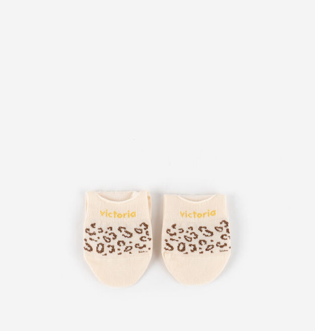 ANIMAL PRINT INVISIBLE PINKY SOCK