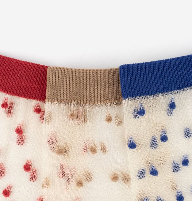 TRANSPARENT SOCK DOTS