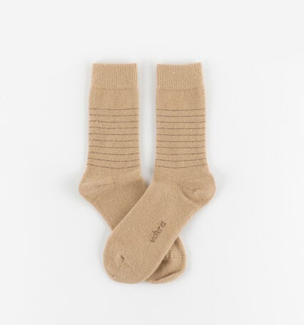 CALZINO CASHMERE LUREX LISCIO
