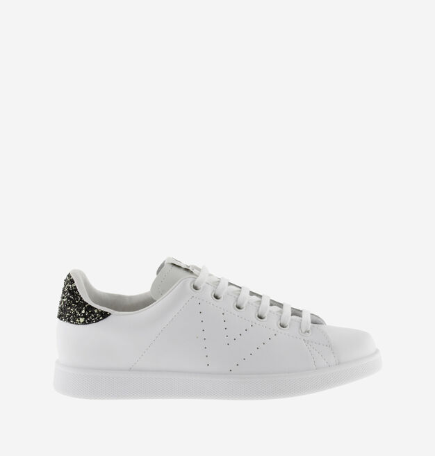 TENIS LEATHER & GLITTER