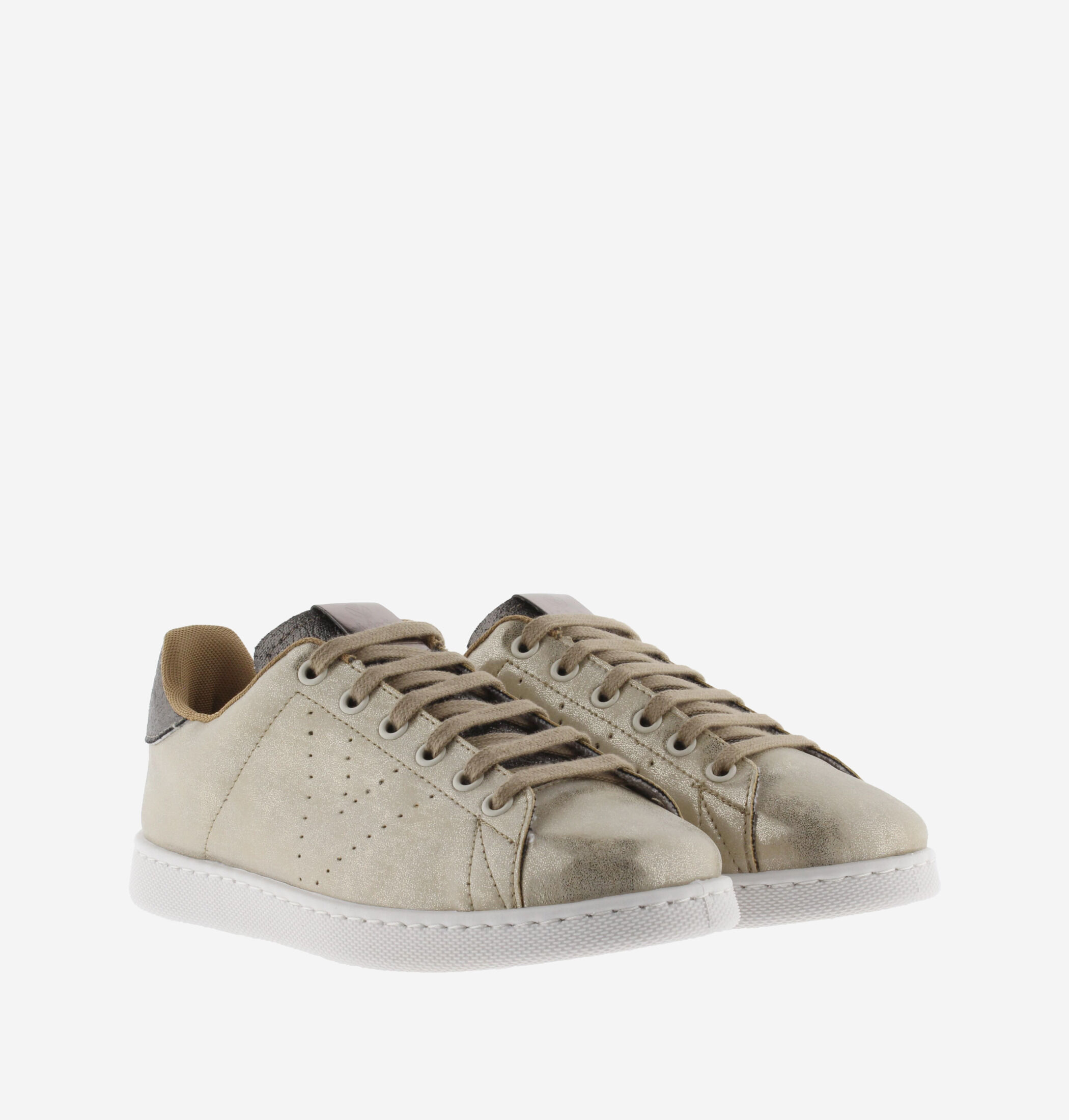 TENIS BRILLO METAL