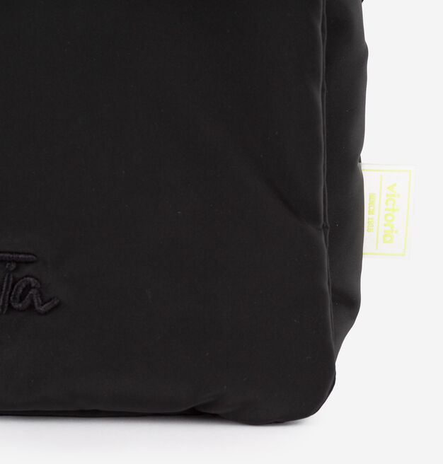CROSSBODY BAG NYLON METALLISED