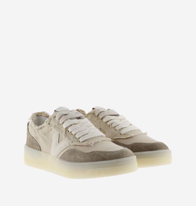 SEUL FRANSIGE CANVAS & VELOURSLEDER