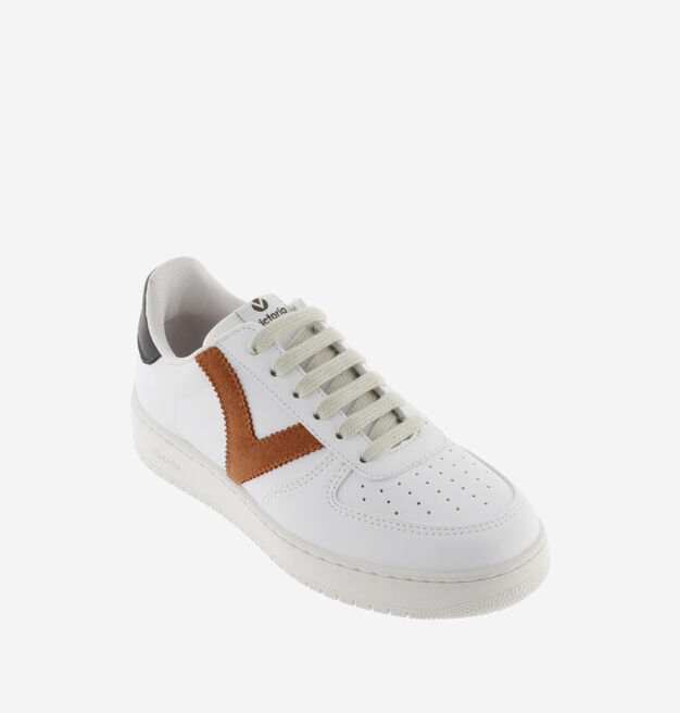 MADRID FAUX LEATHER & CONTRAST