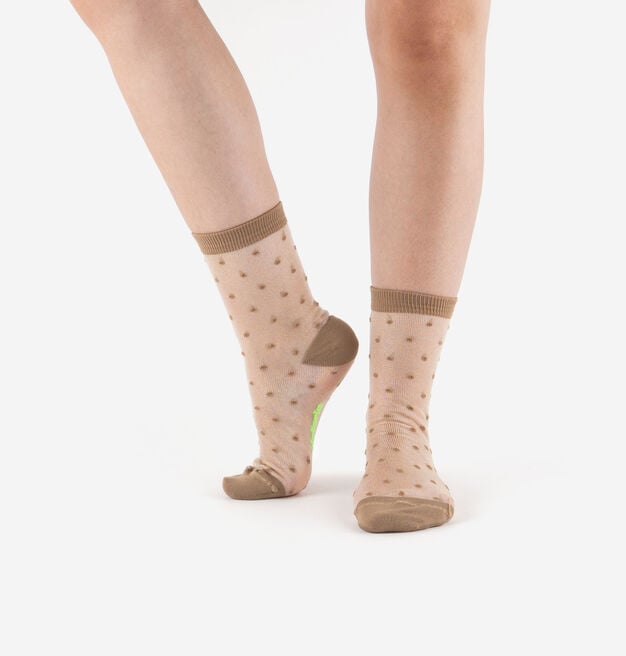 TRANSPARENT SOCK DOTS