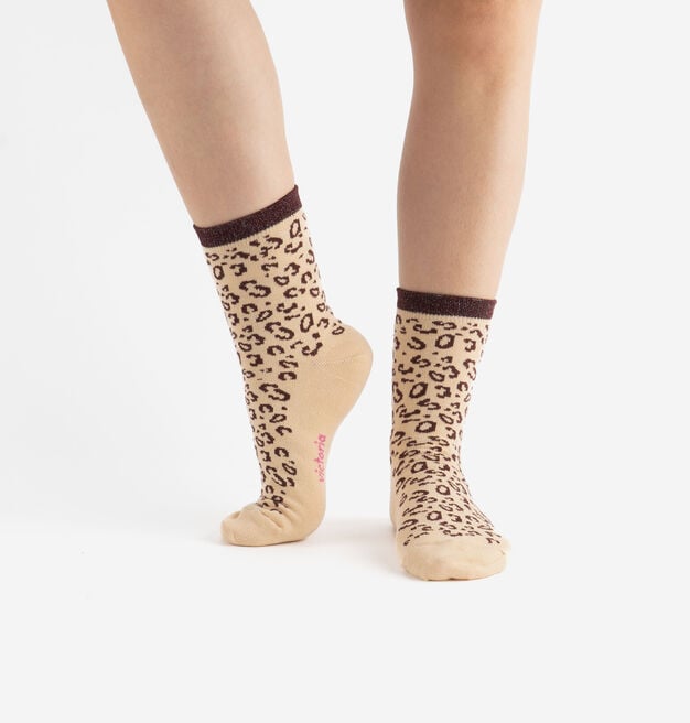 COTTON SOCK LEOPARD
