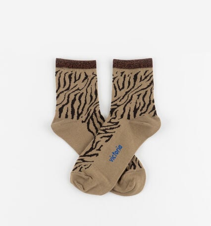 COTTON SOCK ZEBRA