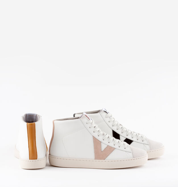 BERLÍN LEATHER & SPLIT LEATHER MID BOOT
