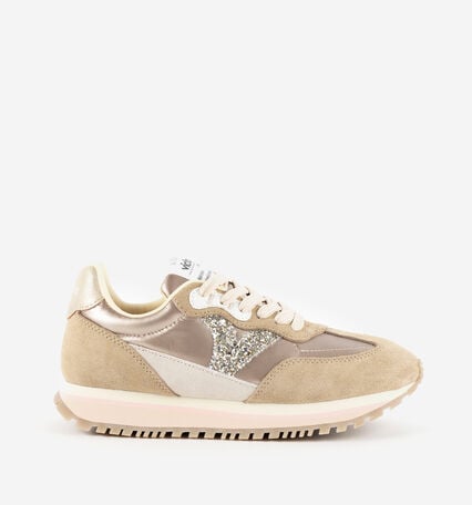 VIENTO METALLIC NYLON & SUEDE