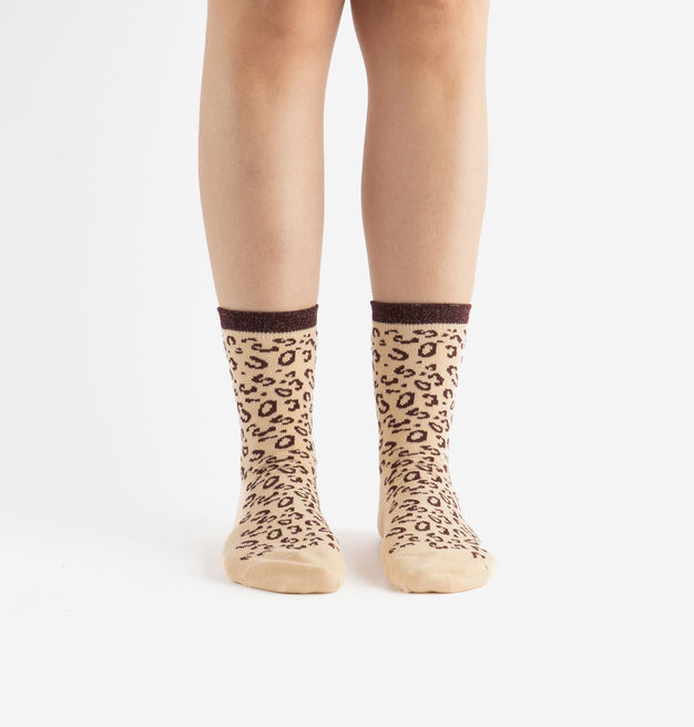 COTTON SOCK LEOPARD