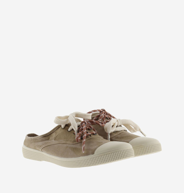 110 AGED CANVAS CLOG DREC