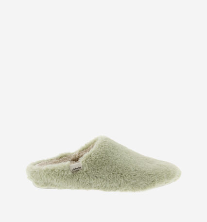 NORTE FELT SLIPPER WITH SOFT FUR
