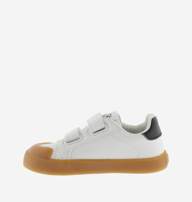 OLIVER STRAPS BAREFOOT LEATHER EFFECT & CONTRAST
