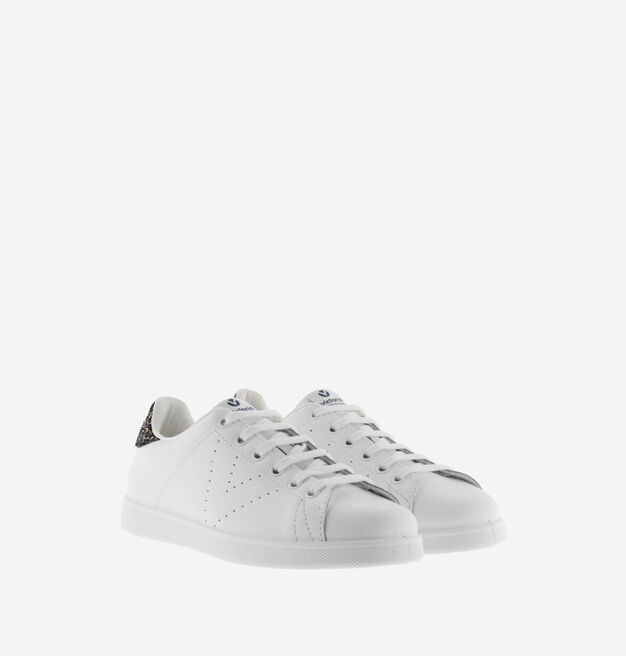 TENIS LEATHER & GLITTER