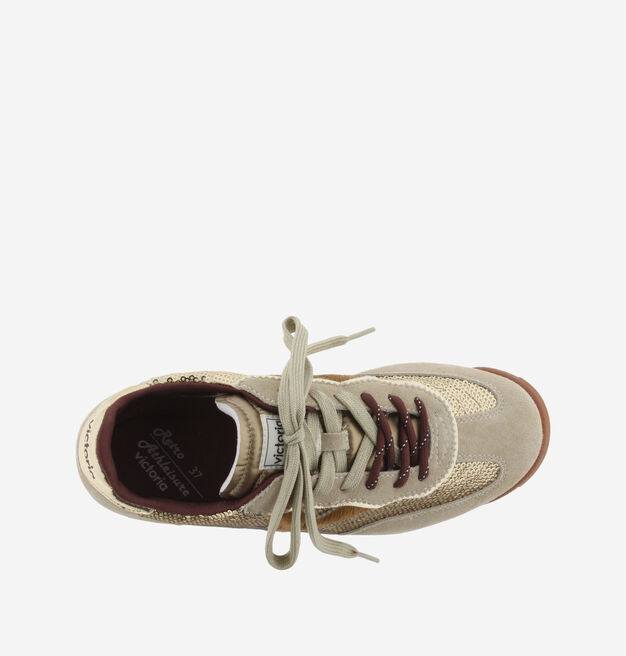 SATURNO SEQUIN/SUEDE & METAL