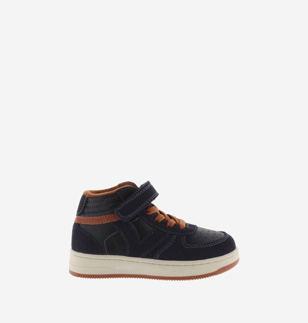 TIEMPO KLETTVERSCHLUSS STIEFELETTE LEDEREFFEKT/VELOURSLEDER & ELASTISCH