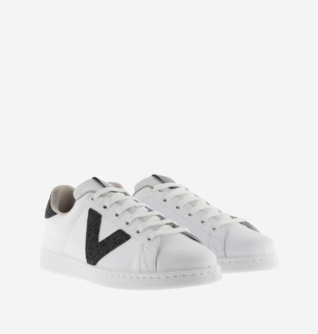 TENIS LEATHER & GLITTER